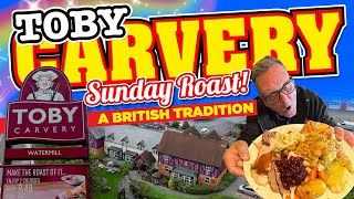 TOBY CARVERY SUNDAY ROAST REVIEW  A British Tradition  As Good as Your Mum Used to Make [upl. by Kristina]