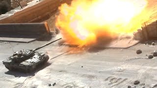 ᴴᴰ Tanks with GoPros™  get destroyed in Jobar Syria ♦ subtitles ♦ [upl. by El262]