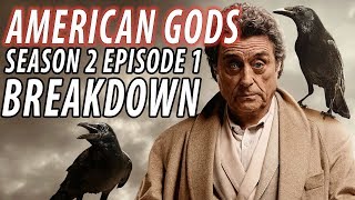 AMERICAN GODS Season 2 Episode 1 Breakdown amp Details You Missed [upl. by Hanzelin63]