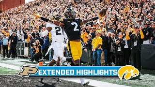 Purdue at Iowa  Extended Highlights  Big Ten Football  Oct 7 2023 [upl. by Eloci]