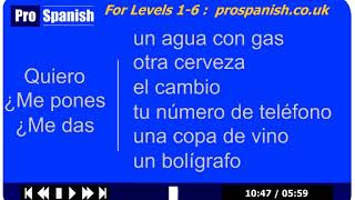 How to say quotCAN I HAVEquot in Spanish  ProSpanish Lessons [upl. by Ngo]