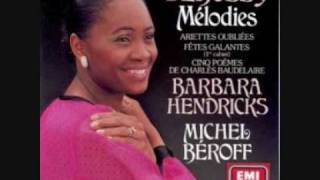 Barbara Hendricks  Ariettes oubliées Lombre des arbes [upl. by Earissed]