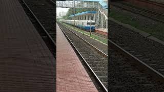 MMTS Train reaching Stationshorts youtubeshorts trending [upl. by Linoel]