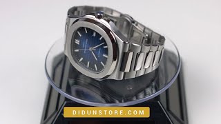 Didun Design  Nautilus Blue Dial  Didun Watch Lookvideo [upl. by Fatma841]