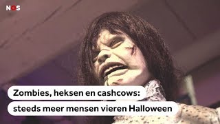 HALLOWEEN Feest populair bij feestwinkels [upl. by Ellertal435]