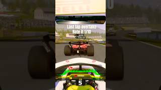 Last lap overtake overtake motorsport formula1 gaming f1 racing EA f1game [upl. by Humberto]