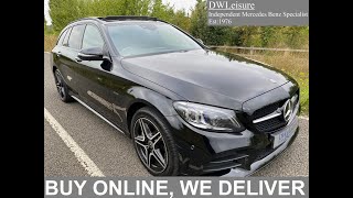 Mercedes Benz C300e AMG Line Night Edition Premium Plus Estate WG21 KHK [upl. by Anuahsar]