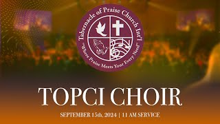 Sherri JonesMoffett w the TOPCI Choir  September 15th 2024 11AM Service [upl. by Helli]