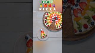 fruit pizza pizza foodie shorts [upl. by Esnahc]