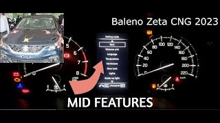 Baleno Zeta CNG Hidden Features  Baleno Zeta  Baleno Zeta CNG  Caroholic Guy [upl. by Sukcirdor]