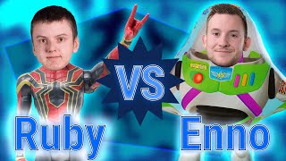 1 Gameshow unserer Firmengeschichte  Ruby VS Enno in der Noser Young Gameshow [upl. by Calista]