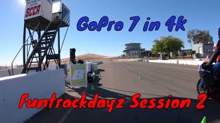 Fun Track Dayz B Group Motorcycle Track Day Thunderhill Raceway East [upl. by Haram959]