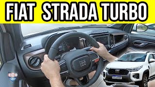 FIAT STRADA TURBO 2024 ANDA BEM DESCUBRA [upl. by Udenihc577]