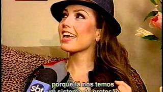 Falando Francamente entrevista THALIA 2002  SBT by renaron [upl. by Natalie458]