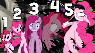 PIBBY PINKIE PIE  ALL PHASES  FNF VS Darkness is Magic V2  My little Pony FNFPibbyNew [upl. by Sansone]