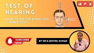 Demonstration of Rinne Test and Weber TestTests for Hearing [upl. by Nnaul]