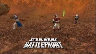 SW Battlefront II 2005 Geonosis Elite Squadron  Republic Side [upl. by Eiramllij]