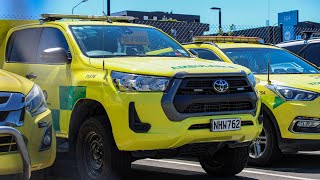 Mosgiel Ambulance and Dunedin Critical Care Responding to Farm Accident [upl. by Jamie]