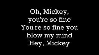 Toni BasilHey Mickey w Lyrics [upl. by Clougher420]