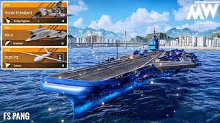 Super Etendard new striker amp KBX full combination with FS PANG build  Modern Warships [upl. by Hazen]