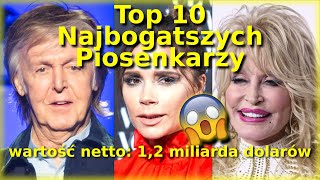 Top 10 najbogatszych piosenkarzy na świecie  2020   Wartość netto 12 miliarda dolarów [upl. by Odraboel]