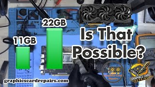 Upgrading Asus RTX 2080 Ti memory from 11GB to 22GB [upl. by Alrick]