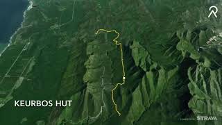 Tsitsikamma Hiking Trail 2018  Fly over routes [upl. by Henricks]