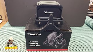 Trakiom universal clamping tripod head unboxing [upl. by Taub]