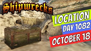 GTA Online Shipwreck Locations For October 18  Shipwreck Daily Collectibles Guide GTA 5 Online [upl. by Assele]