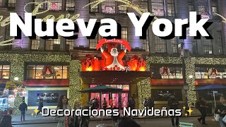 🔴 NYC Live Noche Lluviosa🌧️Decoraciones ✨Navideñas Árbol 🎄 Navideño Fox News 2024 [upl. by Lertsek]