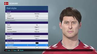 Brian Laudrup PES 2019 face edit  stats classic Denmark Rangers [upl. by Aiksa]