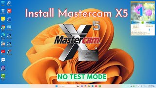 Install mastercam x5 [upl. by Ahsihat480]