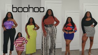 BooHoo Plus Size Clothing Try On Haul 🍂  Size 18  20  Fall trends and styling [upl. by Snowman]