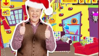 NEW Cbeebies Justins House Christmas Special Games [upl. by Euqinad]