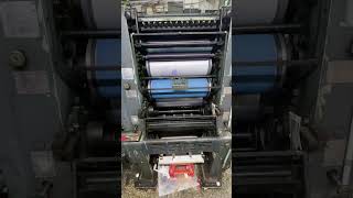 How Offset printing machines works [upl. by Pickering]