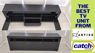 Unboxing Artiss 180cm Modern Wooden TV Unit from catchcomau [upl. by Atteynot]