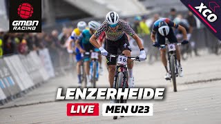 Lenzerheide Cross Country Under 23 Men  LIVE XCO Racing [upl. by Gilda145]