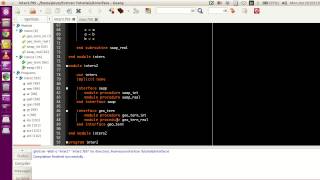 Advanced Fortran Programming  024  Interfacing Module Procedures [upl. by Rriocard]