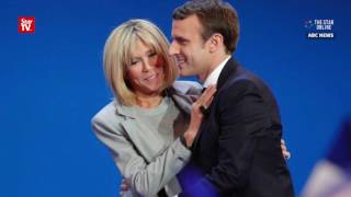 Unusual love story between French presidential front runner Macron and his wife [upl. by Aeniah]