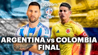 EN VIVO 🔴 ARGENTINA BICAMPEÓN DE AMÉRICA LOS FESTEJOS DE LA HINCHADA [upl. by Nylirrej]