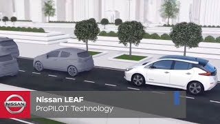 New Nissan LEAF  ProPILOT [upl. by Yolande]