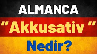 Ders 21 Almanca A1Temel Seviye  Akkusativ Nedir almancaogreniyorum almanya deutscha1 [upl. by Hultin]