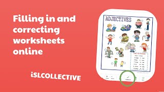 Filling in and correcting worksheets online [upl. by Guido]