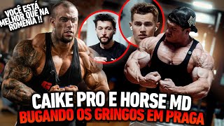 CAIKE PRO E HORSE MD BUGANDO OS GRINGOS EM PRAGA [upl. by Icram]