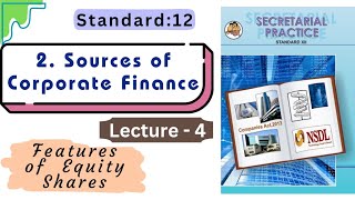 Secretarial Practice  CHP  2 Sources of Corporate Finance 📊 Lecture 4Easy amp Simple Explanation [upl. by Gisele135]