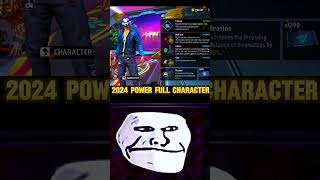 Impossible 🗿👈 Power Full Character 2024😱 Emotional Character 2019😓🥺 shorts shortsfeed freefire [upl. by Nnomae]