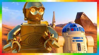 LEGO Star Wars  Complete Saga  Episode 4  New Hope  Chapter 1  Secret Plans  starwars games [upl. by Atineg4]