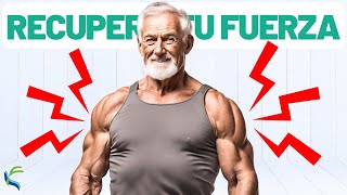 5 Ejercicios para Ganar Masa Muscular para 60 años👨‍🦳 [upl. by Aliled553]