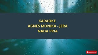 AGNES MONICA  JERA KARAOKE NADA PRIA [upl. by Baseler488]