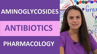 Aminoglycosides Pharmacology Nursing Antibiotics Mechanism of Action Mnemonic AntiInfectives [upl. by Timus490]